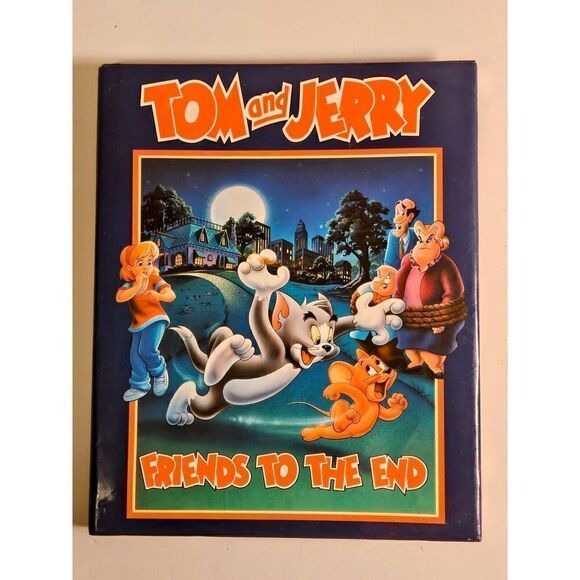 Tom & Jerry Friends To The End Wendy Wax Hardcover Book W Dust Cover - Picture 1 of 8